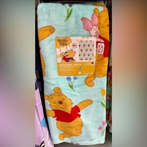 winnie the pooh disney plush blanket throw
